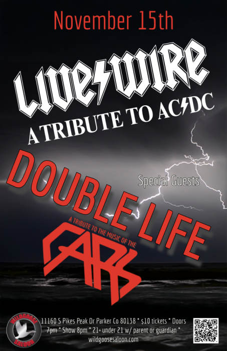 Live Wire - Tribute to AC/DC Double Life - A @ Wild Goose Saloon Parker ...