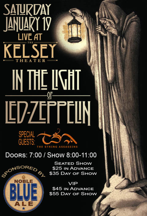 In The Light of Led Zeppelin special guests The @ The Kelsey Theater Park, FL January 19th 2019 8:00 pm