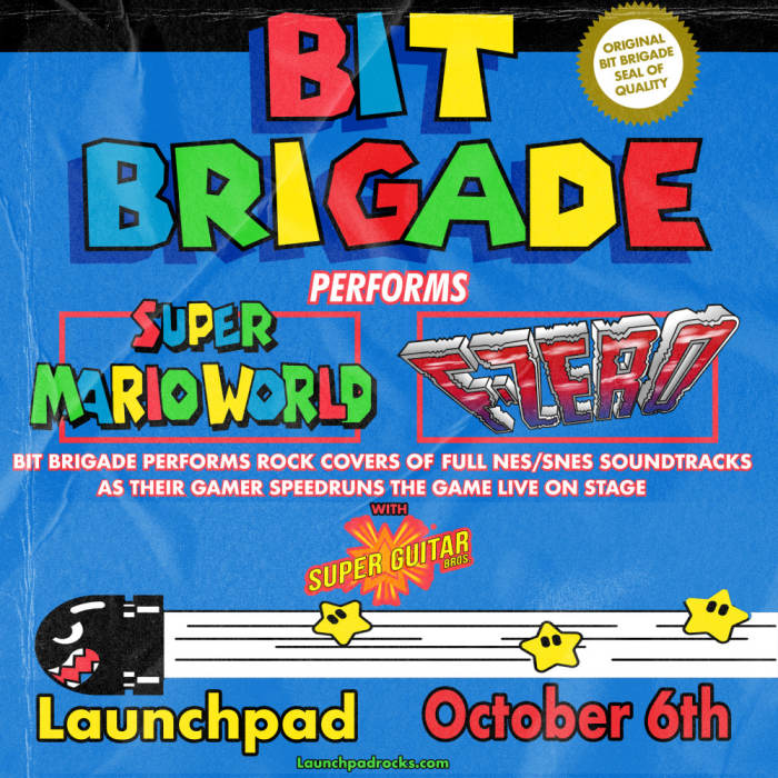 Bit Brigade Performs "Super Mario World" + "F-Zero" LIVE