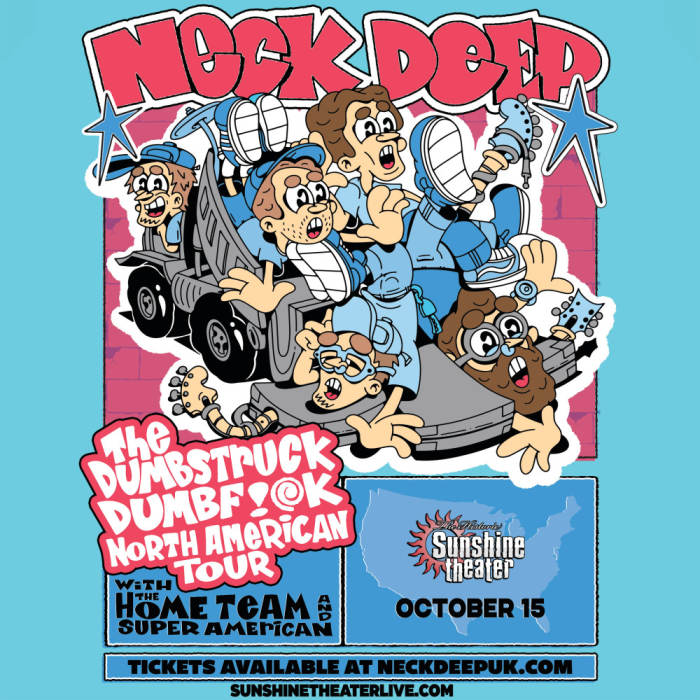 Neck Deep - The Dumbstruck Dumbf!@k North American Tour