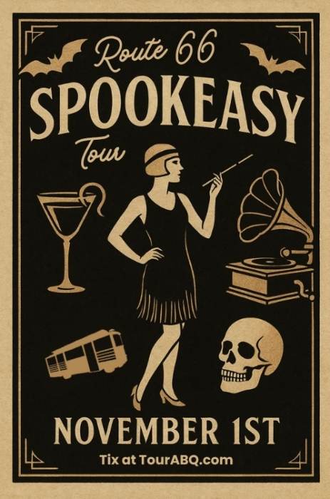 ABQ Trolley Co. | Route 66 Spookeasy Tour