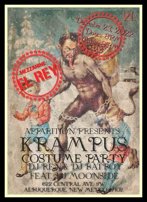 Krampus Costume Party on the El Rey Mezzanine