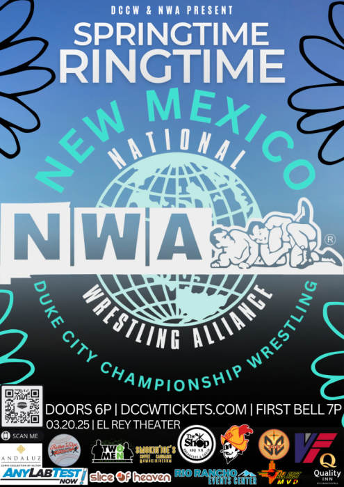 Duke City Championship Wrestling &amp; NWA Present SPRINGTIME RINGTIME