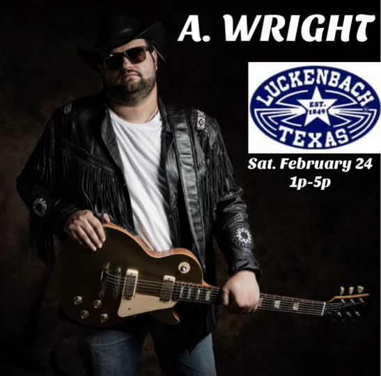 A. Wright Live On The Main Satge (Out Door Show) @ Luckenbach Texas ...