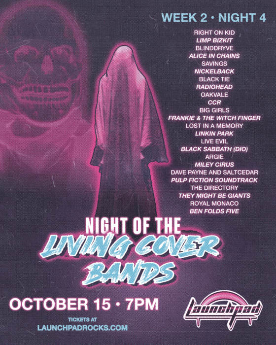 Night of the Living Cover Bands 2022 - Night 4
