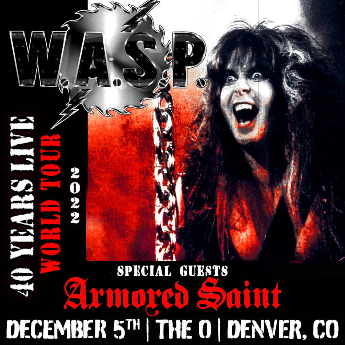 W.A.S.P. - 40th Anniversary Tour