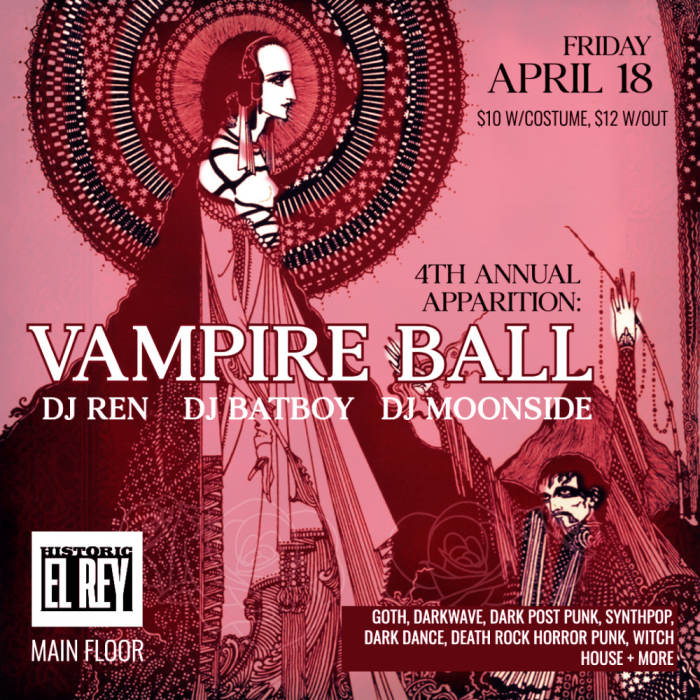 4TH ANNUAL APPARITION VAMPIRE BALL! 