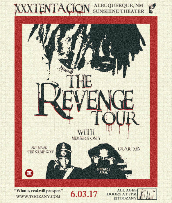 XXXTENTACION テンタシオン the revenge tour 05-21-