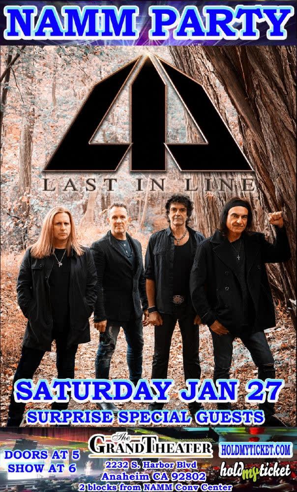 LAST IN LINE / NAMM PARTY 2024 & SUPRISE SPECIAL THE GRAND THEATER