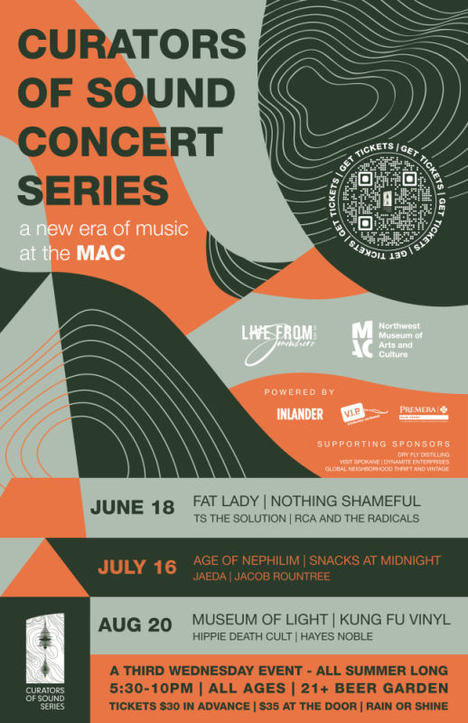 Curators of Sound Concert Series - Night #3 Spokane @ NW Museum of