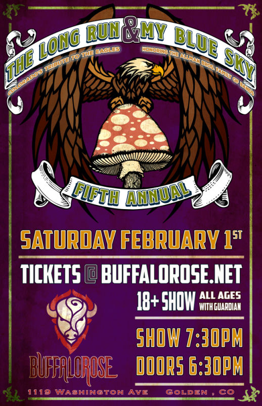 The Long Run Eagles Tribute Golden @ Buffalo Rose 2020-02-01 ...
