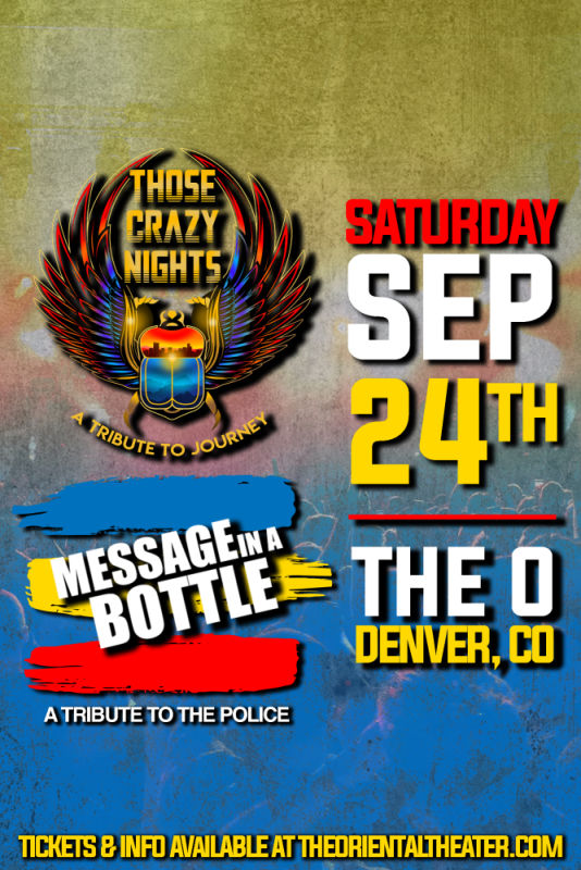 Those Crazy Nights (a tribute to Journey) Denver @ The ...