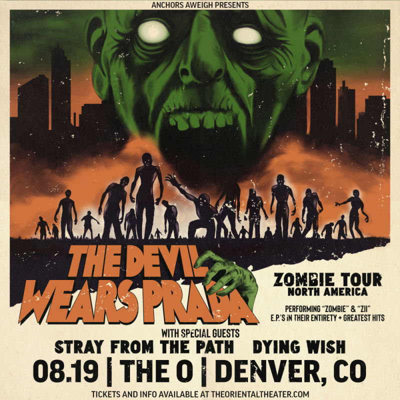 The Devil Wears Prada Denver @ The Oriental Theater 2022-08-19 19:30:00