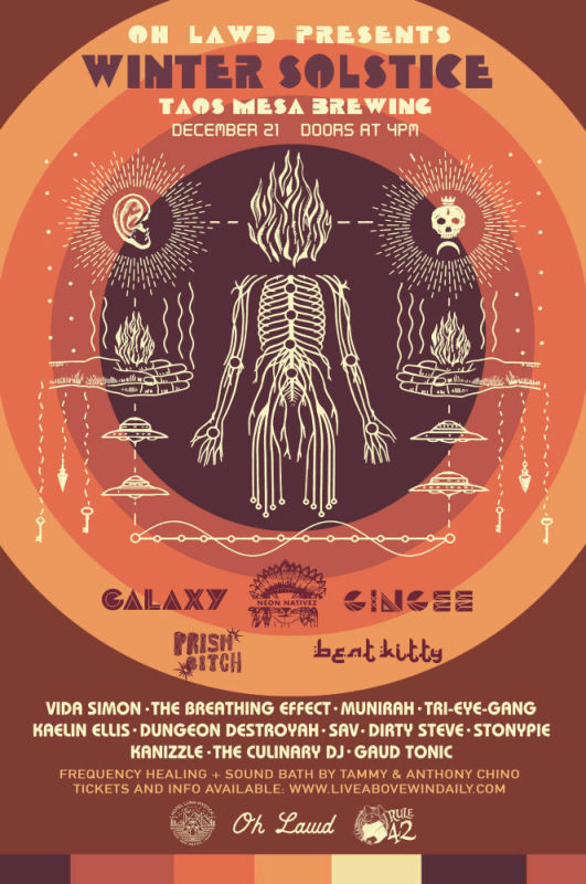 Winter Solstice 2019 El Prado Taos Mesa Brewing Mothership 2019