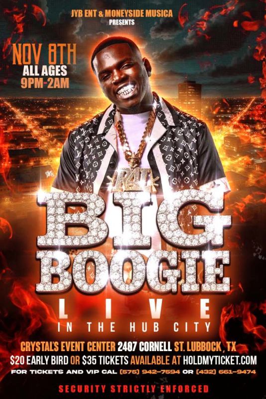 クレバ CONCERT TOUR 09-10 ROUND3BOX EDITION Big Boogie Live in Lubbock, TX Lubbock @ Crystal's Event Center