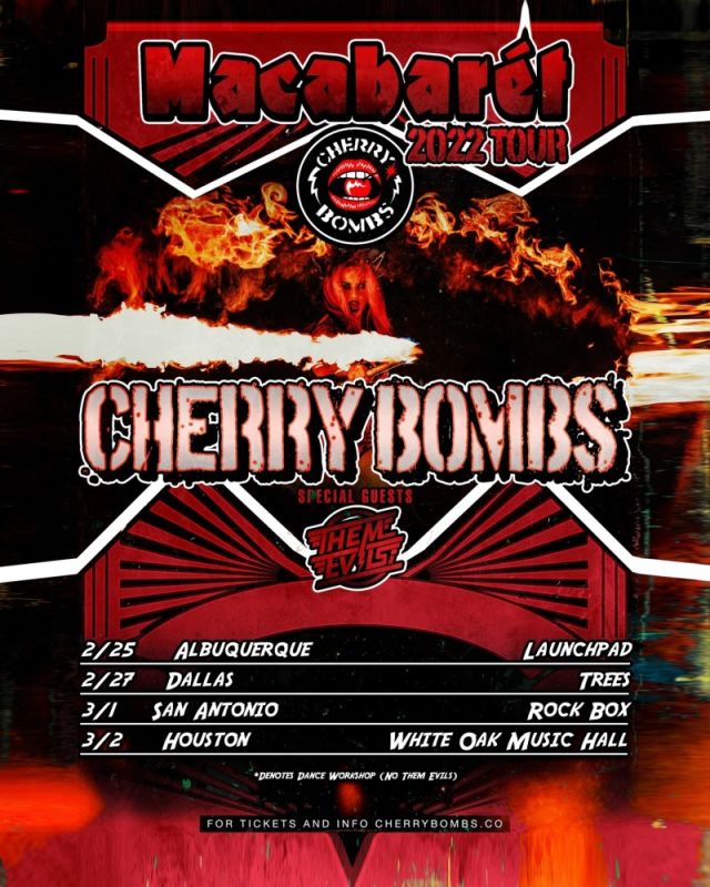 Cherry Bombs Albuquerque @ Launchpad 2022-02-25 20:30:00