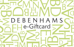 Debenhams digital gift card