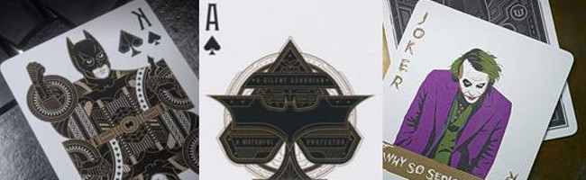 Images from the Official Dark Knight Playing Cards