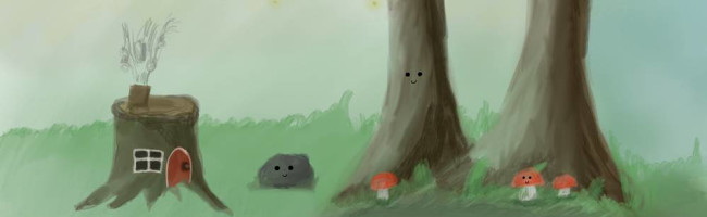 A photo of a digital illustration with a scenery of Avoranic