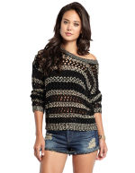 GUESS - Fiorenza Open Knit Sweater