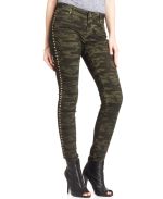 Macy's - RACHEL Rachel Roy Camo-Print Skinny Jeans