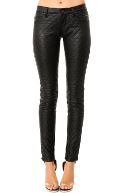 Tripp NYC - The Quilted Faux Leather Pants