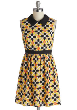 ModCloth - Fun and Game Night Dress