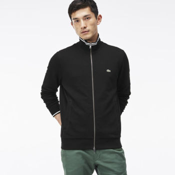 Lacoste - Full-Zip Piqué Sweatshirt