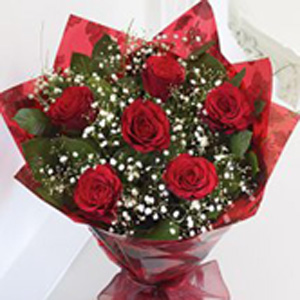 Lovers Send Roses For Valentines Day, Simple Fashion, Creative Hand-painted, Cartoon Couples PNG Image Image And Picture For Free Download