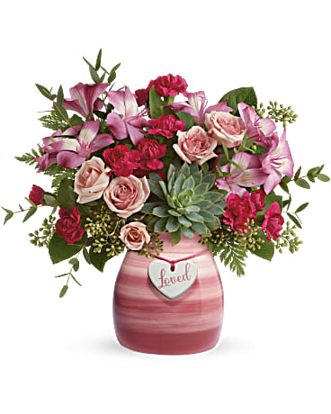 Send Cross My Heart (by Teleflora)T21V310 in St. Albert, AB