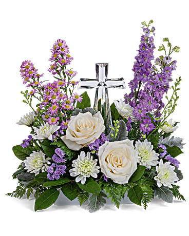 Another Flower Live 2017　CROSS BOUQUET AF Cross Fresh Bouquet, God Has You in His Keeping : Arnold, MO