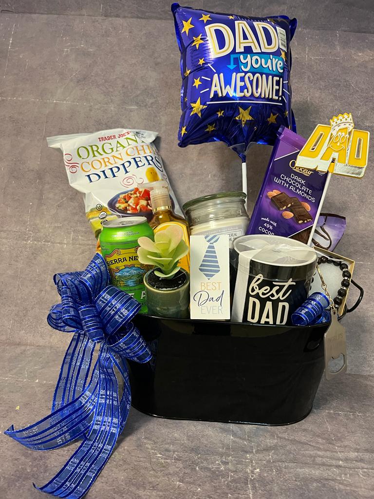 Gift hot Basket for Dad