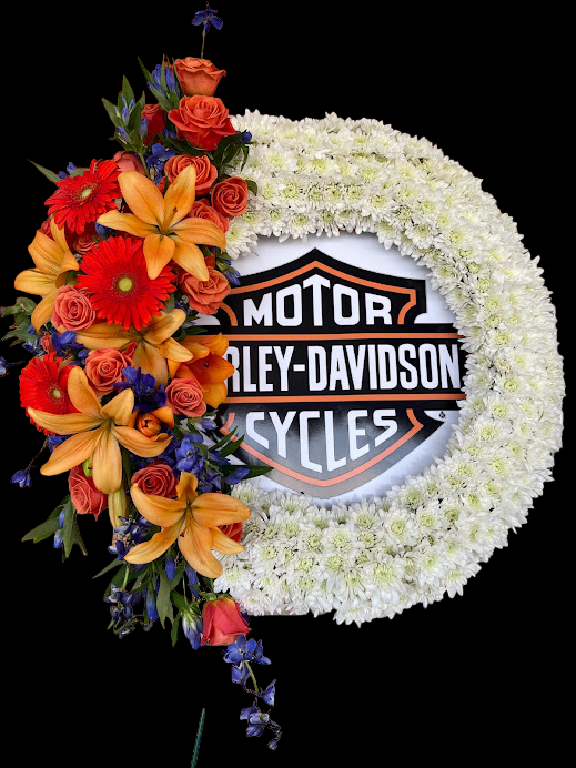 24' Harley Davidson Custom Heart - Send to Hightstown, NJ Today!
