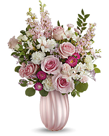 Send SWIRLING PINK BOUQUET - MD8B-24 in Anderson, SC - Palmetto