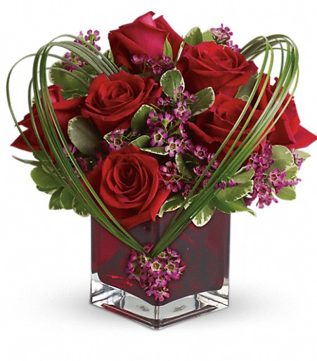 My Perfect Love - Long Stemmed Red Roses Bouquet - Teleflora