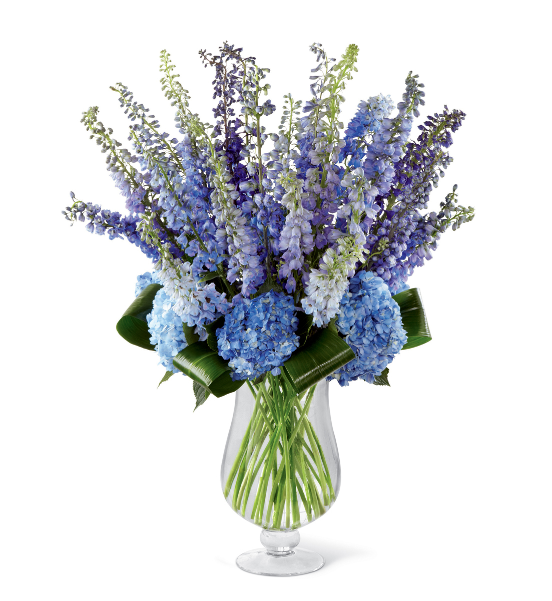 Send The FTD® Blue Hydrangea Planter in Belpre, Marietta, OH