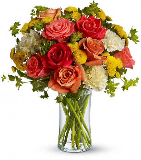 清春　L (c/w KISS IN THE FLOWER) Send Citrus Kissed in Halifax, NS - Flower Trends Florists