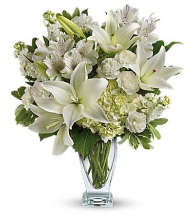 lovely white blooms