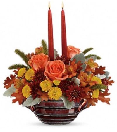 Elegant Fall Centerpiece