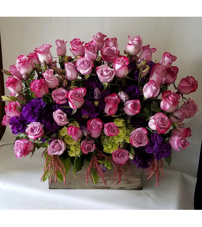 Vintage Lavender Roses