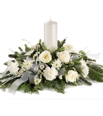 Silver Bells Centerpiece