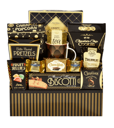 Elegant Delight Gift Basket