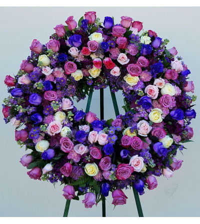 Gracious Lavender Wreath