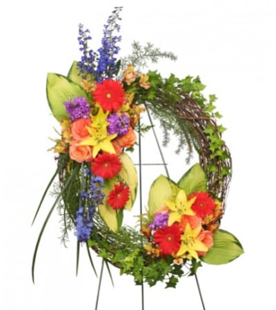 Color My World Wreath