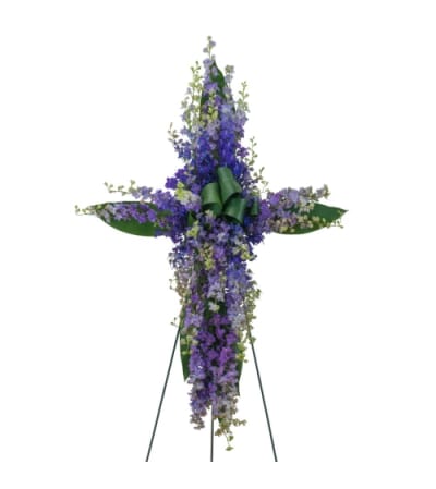 Lovingly Lavender Cross