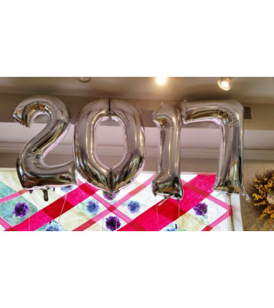 2017 Mylar Balloons