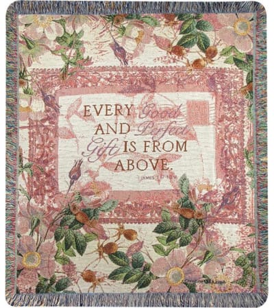 EVERY GOOD & PERFECT GIFT THROW