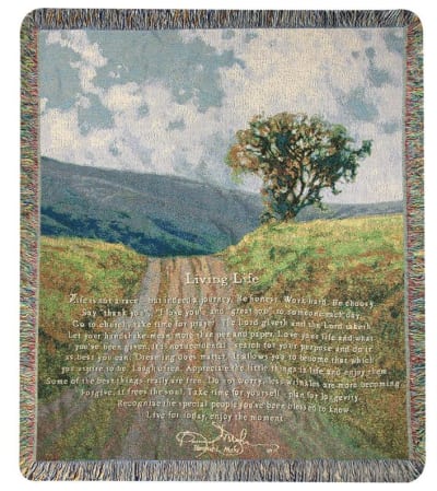 LIVING LIFE ROAD THROW