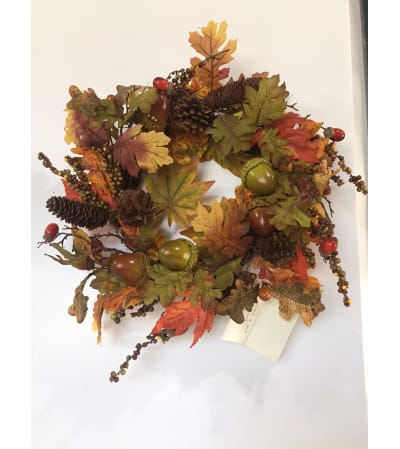 Acorn and Leaf Wreath