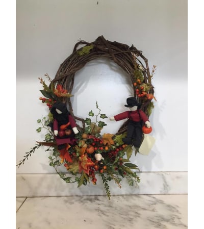 Amish Country Fall Wreath